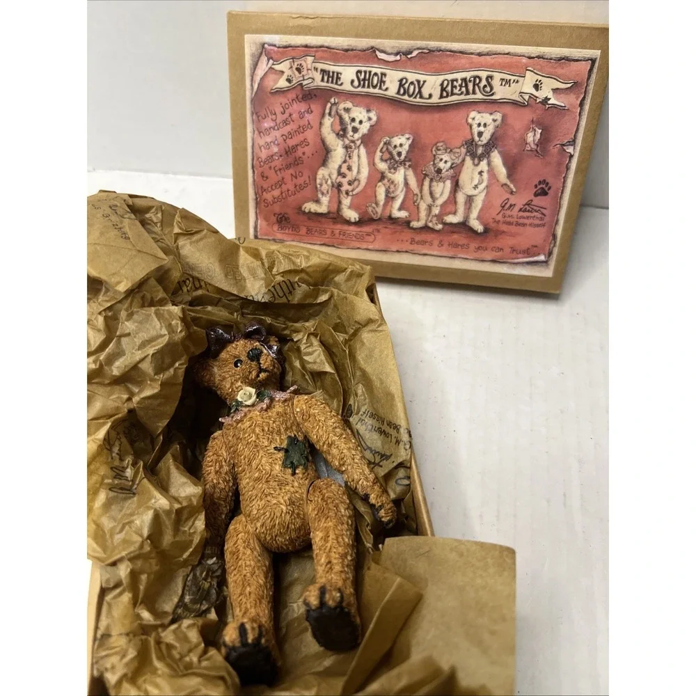 Boyds Shoe Box Bears Gertrude‎ 